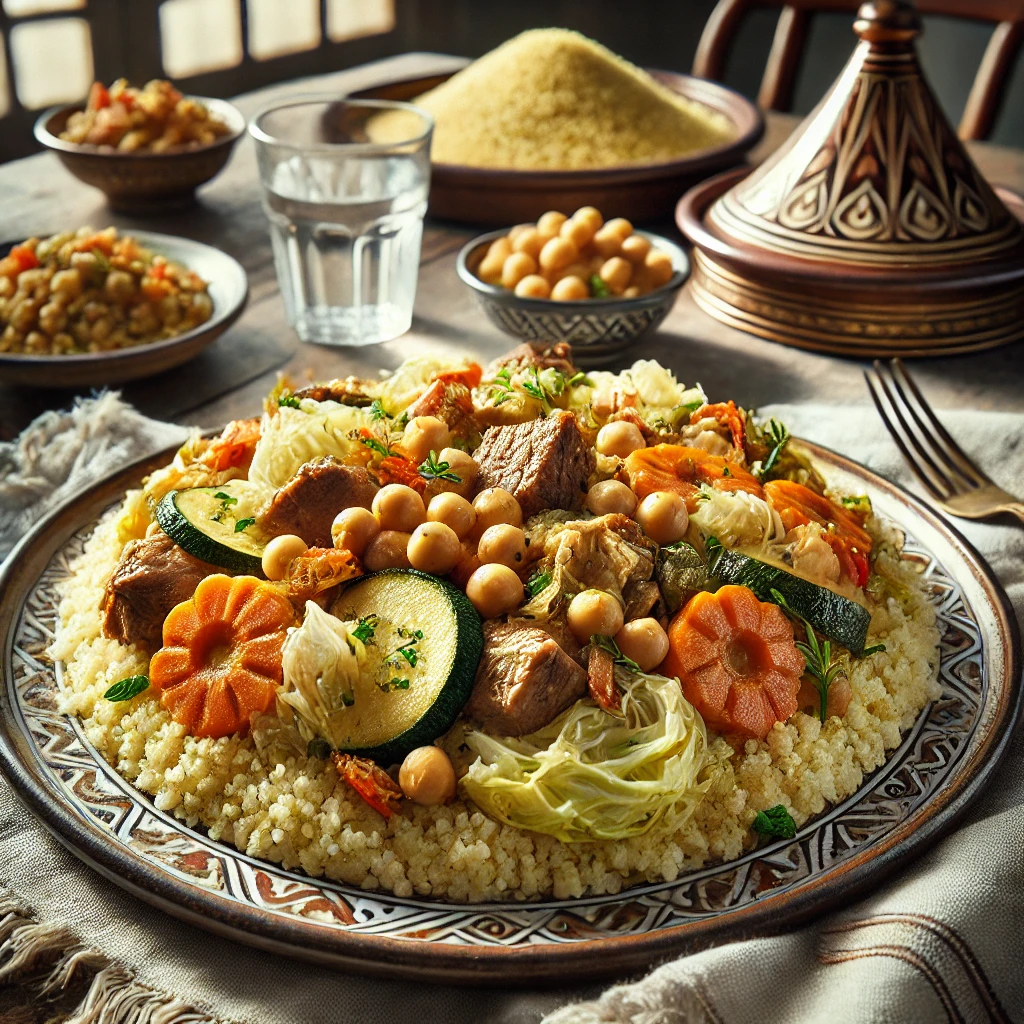 Best Traditional Moroccan Couscous